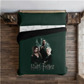 Housse de Couette Harry Potter Death Eaters Multicouleur 260 x 240 cm 
