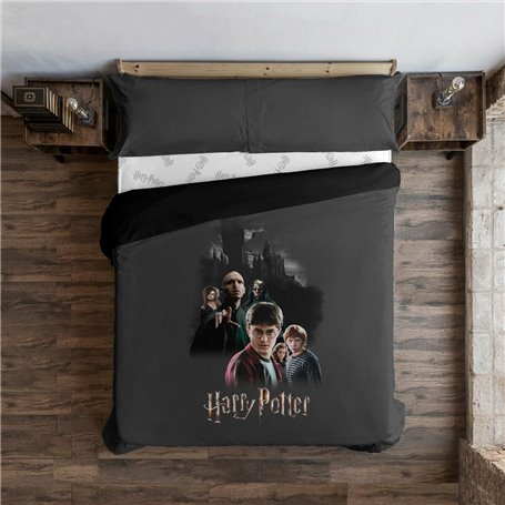 Housse de Couette Harry Potter Rivalry Multicouleur 200 x 200 cm Lit d