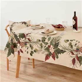 Nappe antitache Muaré Christmas 350 x 155 cm