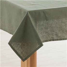 Nappe Muaré 140 x 150 cm Vert militaire