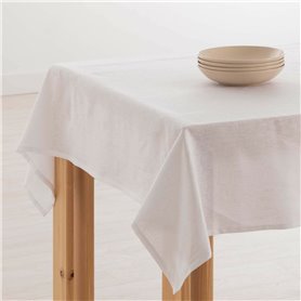 Nappe Muaré 140 x 150 cm Blanc