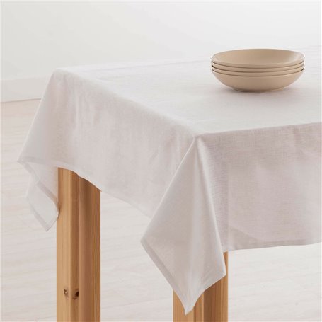 Nappe Muaré 140 x 150 cm Blanc