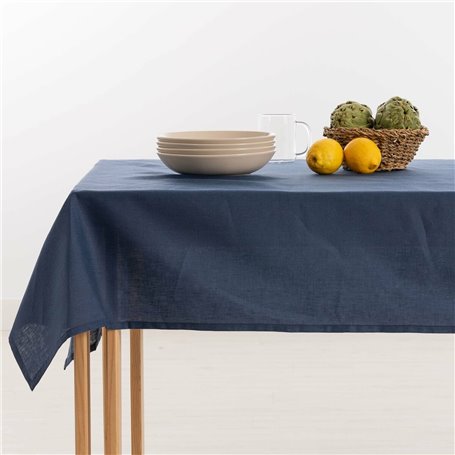 Nappe Muaré 100 x 130 cm Bleu foncé