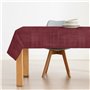 Nappe enduite antitache Mauré Bordeaux 140 x 140 cm