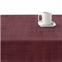 Nappe enduite antitache Mauré Bordeaux 140 x 140 cm