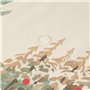 Nappe enduite antitache Muaré Christmas Deer 250 x 140 cm