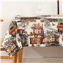 Nappe enduite antitache Muaré Christmas City 200 x 140 cm