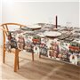 Nappe enduite antitache Muaré Christmas City 200 x 140 cm