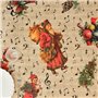 Nappe enduite antitache Muaré Christmas Sheet Music 200 x 140 cm