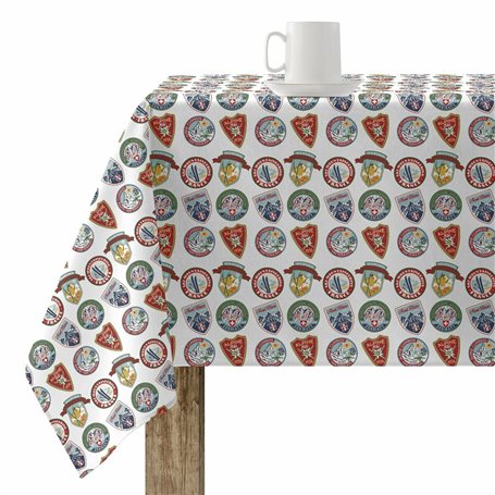 Nappe enduite antitache Muaré Christmas Sky 200 x 140 cm