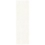 Nappe enduite antitache Mauré Dots Gold 100 x 140 cm