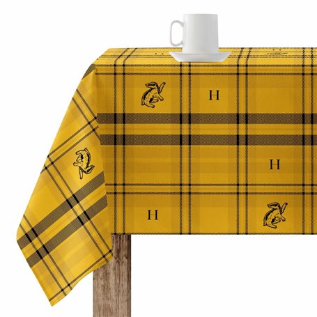 Nappe enduite antitache Harry Potter Hufflepuff 100 x 140 cm