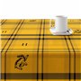 Nappe enduite antitache Harry Potter Hufflepuff 140 x 140 cm