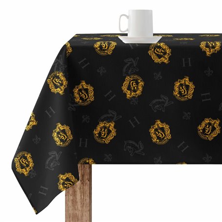 Nappe enduite antitache Harry Potter Hufflepuff 200 x 140 cm