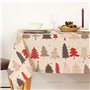 Nappe enduite antitache Muaré Laponia 140 x 140 cm