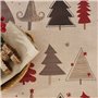 Nappe enduite antitache Muaré Laponia 140 x 140 cm