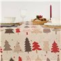 Nappe enduite antitache Muaré Laponia 140 x 140 cm