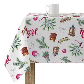 Nappe enduite antitache Mauré Merry Christmas 200 x 140 cm