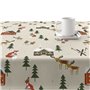 Nappe enduite antitache Mauré Merry Christmas 250 x 140 cm