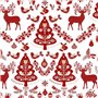 Nappe enduite antitache Mauré Merry Christmas 300 x 140 cm