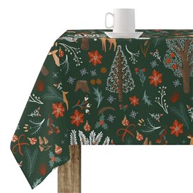 Nappe enduite antitache Mauré Merry Christmas 250 x 140 cm