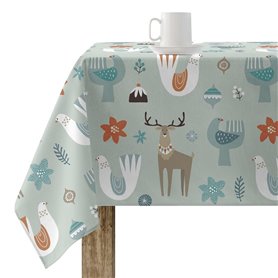 Nappe enduite antitache Mauré Merry Christmas 300 x 140 cm