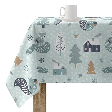 Nappe enduite antitache Mauré Merry Christmas 250 x 140 cm