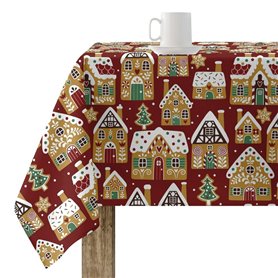 Nappe enduite antitache Mauré Merry Christmas 300 x 140 cm