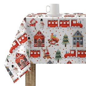 Nappe enduite antitache Mauré Merry Christmas 300 x 140 cm