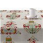 Nappe enduite antitache Mauré Merry Christmas 250 x 140 cm