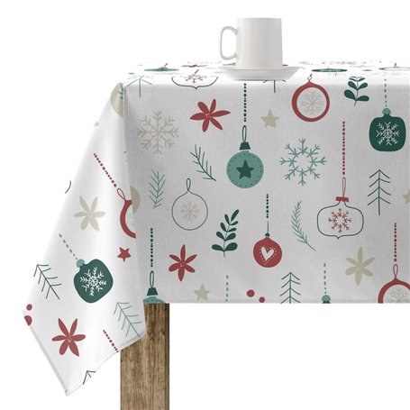 Nappe enduite antitache Mauré Merry Christmas 300 x 140 cm