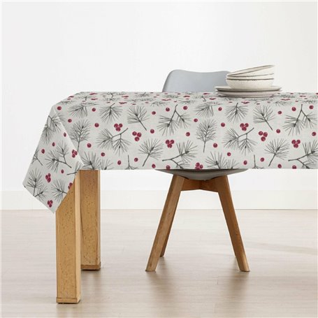 Nappe enduite antitache Muaré Merry Christmas 100 x 140 cm