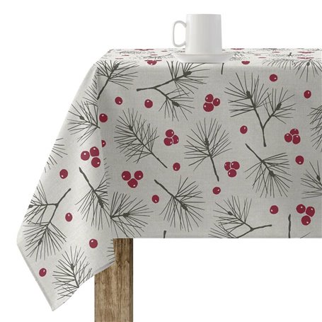 Nappe enduite antitache Mauré Merry Christmas 250 x 140 cm