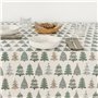 Nappe enduite antitache Muaré Merry Christmas 250 x 140 cm