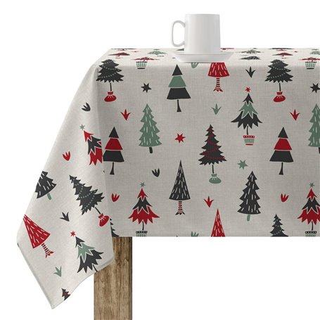 Nappe enduite antitache Mauré Merry Christmas 250 x 140 cm