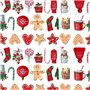 Nappe enduite antitache Mauré Merry Christmas 300 x 140 cm