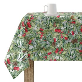 Nappe enduite antitache Mauré Christmas 140 x 140 cm