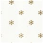 Nappe enduite antitache Muaré Snowflakes Gold 100 x 140 cm