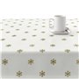 Nappe enduite antitache Muaré Snowflakes Gold 100 x 140 cm