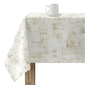 Nappe enduite antitache Mauré Texture Gold 140 x 140 cm