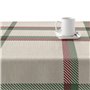 Nappe enduite antitache Muaré Christmas 100 x 250 cm