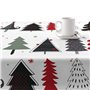 Nappe enduite antitache Mauré Merry Christmas 180 x 180 cm