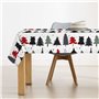 Nappe enduite antitache Muaré Merry Christmas 100 x 180 cm
