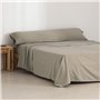 Jeu de draps Terracota Taupe Lit 1 persone 175 x 270 cm