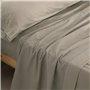 Jeu de draps Terracota Taupe Lit ½ persones 210 x 270 cm