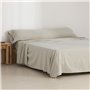 Jeu de draps Terracota Naturel Lit 1 persone 175 x 270 cm