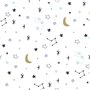 Drap housse Kids&Cotton Dayton Multicouleur 105 x 200 cm