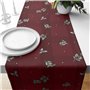 Chemin de Table Muaré terciopelo Red Christmas 1 Multicouleur 50 x 145