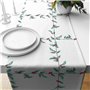 Chemin de Table Muaré terciopelo White Christmas 1 Multicouleur 50 x 1