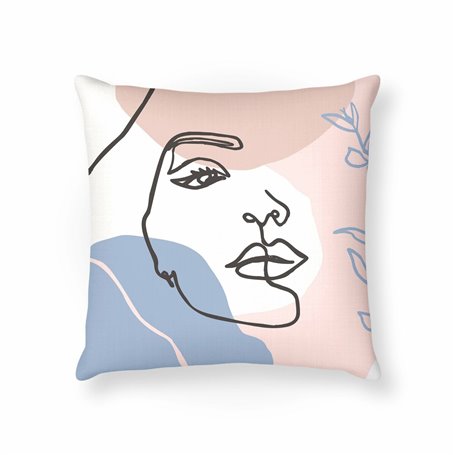 Coussin rembourré Belum Faces II B Multicouleur 45 x 10 x 45 cm